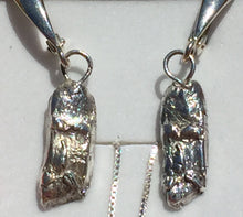 Load image into Gallery viewer, Forest Wizard (Old Man of the Forest) Fine Silver Leverback Earrings
