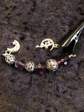 Load image into Gallery viewer, Fairy in the Moon Dangly Steel Hair Clip