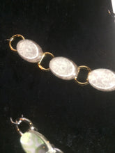 Load image into Gallery viewer, Dollhouse Wallpaper Glass Cabochon Bracelet