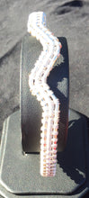 Load image into Gallery viewer, Woven Silver Wire Heartbeat Bracelet