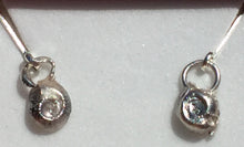 Load image into Gallery viewer, Florida Scrubsnail Fine Silver Leverback Earrings