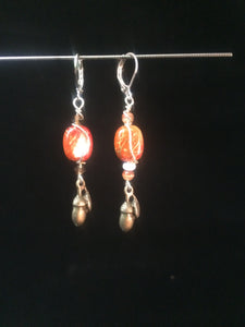 Orange Dazzles and Acorns