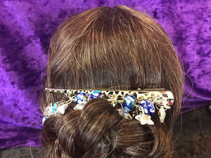 Starry Night Dangly Jumbo Steel Hair Clip