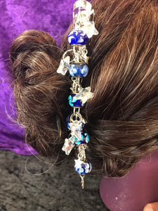 Starry Night Dangly Jumbo Steel Hair Clip