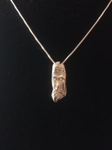 Forest Wizard (Old Man of the Forest) Fine Silver Pendant