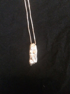 Forest Wizard (Old Man of the Forest) Fine Silver Pendant