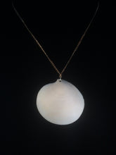 Load image into Gallery viewer, Clam Shell Pendant Necklace Adorned with Pearls