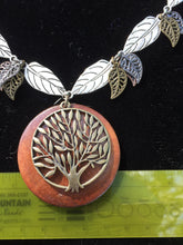 Load image into Gallery viewer, Wooden Tree of Life Necklace