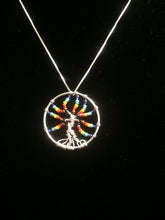 Load image into Gallery viewer, Inclusive Rainbow Tree of Life Necklace