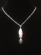 Load image into Gallery viewer, Barnacle with Silver Plated Charms Necklace