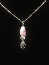 Load image into Gallery viewer, Barnacle with Silver Plated Charms Necklace