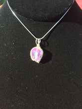 Load image into Gallery viewer, Natural Amethyst Bead Woven in Fine Silver