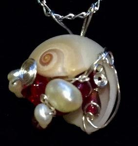 The Ocean Wore Red Necklace