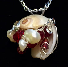 Load image into Gallery viewer, The Ocean Wore Red Necklace