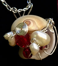 Load image into Gallery viewer, The Ocean Wore Red Necklace