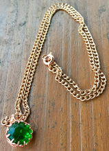 Load image into Gallery viewer, Vintage German Glass in Copper Necklace
