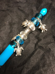 Sea Turtles in the Froth Beaded Stylus