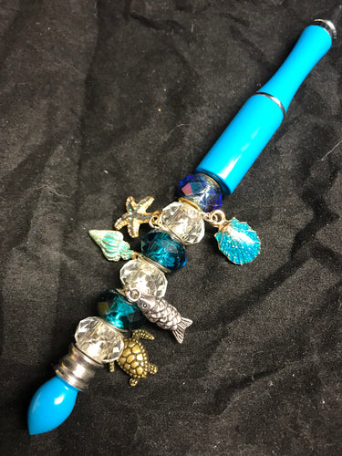 Sea Life in the Water Column Beaded Stylus