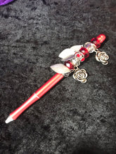 Load image into Gallery viewer, Red Roses Garden Beaded Stylus