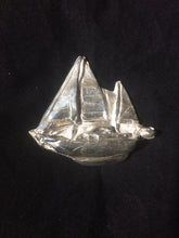 Load image into Gallery viewer, Fine Silver Boat Pendant - CUSTOM ORDER