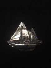 Load image into Gallery viewer, Fine Silver Boat Pendant - CUSTOM ORDER