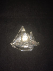 Fine Silver Boat Pendant - CUSTOM ORDER