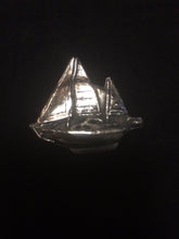 Load image into Gallery viewer, Fine Silver Boat Pendant - CUSTOM ORDER