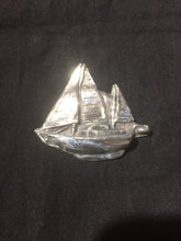 Load image into Gallery viewer, Fine Silver Boat Pendant - CUSTOM ORDER