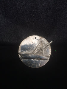 Fine Silver Boat Pendant - CUSTOM ORDER