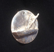 Load image into Gallery viewer, Fine Silver Boat Pendant - CUSTOM ORDER