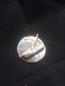 Fine Silver Boat Pendant - CUSTOM ORDER