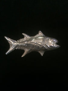 Fine Silver Fish Pendant - CUSTOM ORDER