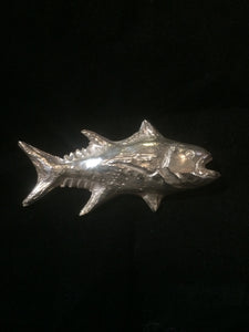 Fine Silver Fish Pendant - CUSTOM ORDER