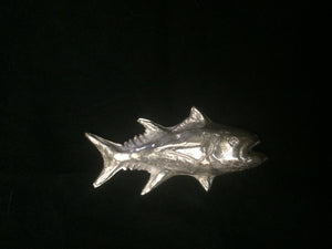 Fine Silver Fish Pendant - CUSTOM ORDER