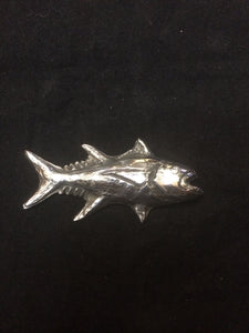 Fine Silver Fish Pendant - CUSTOM ORDER