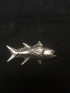 Fine Silver Fish Pendant - CUSTOM ORDER