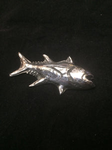 Fine Silver Fish Pendant - CUSTOM ORDER