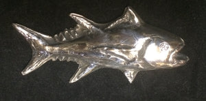 Fine Silver Fish Pendant - CUSTOM ORDER