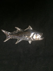 Fine Silver Fish Pendant - CUSTOM ORDER