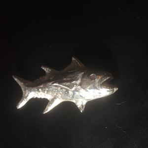 Fine Silver Fish Pendant - CUSTOM ORDER