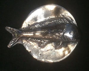 Fine Silver Fish Pendant - CUSTOM ORDER