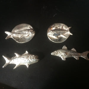 Fine Silver Fish Pendant - CUSTOM ORDER