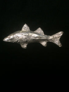 Fine Silver Fish Pendant - CUSTOM ORDER