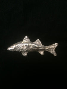 Fine Silver Fish Pendant - CUSTOM ORDER