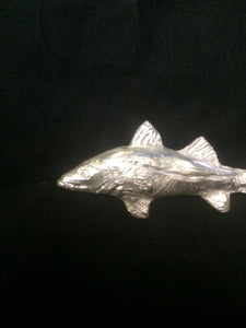 Fine Silver Fish Pendant - CUSTOM ORDER