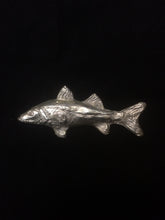 Load image into Gallery viewer, Fine Silver Fish Pendant - CUSTOM ORDER