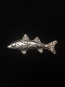 Fine Silver Fish Pendant - CUSTOM ORDER