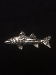 Fine Silver Fish Pendant - CUSTOM ORDER