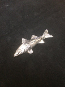 Fine Silver Fish Pendant - CUSTOM ORDER