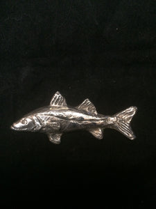 Fine Silver Fish Pendant - CUSTOM ORDER